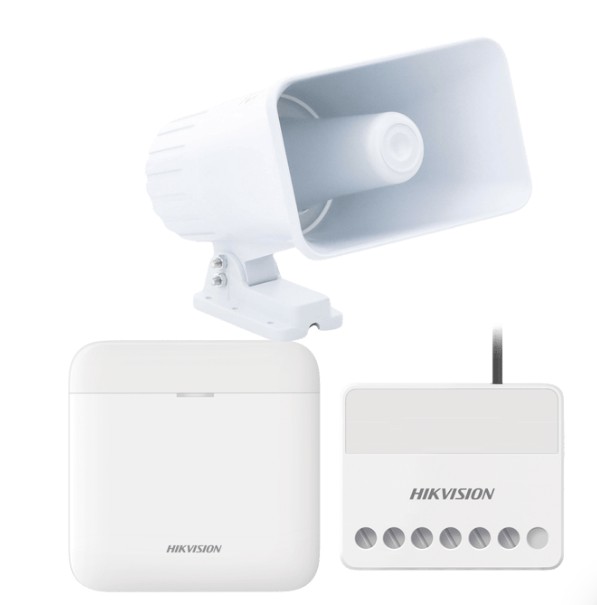 KIT de alarma AX PRO con sirena cableada