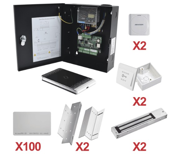 Kit para automatizar 2 ACCESOS VEHICULARES